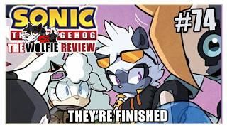 IDW Sonic #74 | Wolfie Comic Reviews - The End of Clean Sweep