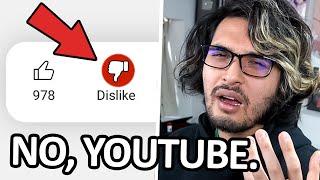 YouTube is Removing the Dislike Button, and it's a BIG PROBLEM