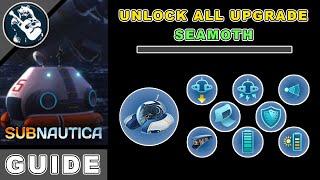 Vehicles Guide Subnautica Seamoth Upgrades Locations & Utility