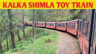 Kalka Shimla Toy Train Journey !! Himalayan Queen Toy Train !!