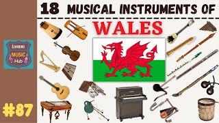 18 MUSICAL INSTRUMENTS OF WALES | LESSON #87 |  MUSICAL INSTRUMENTS | LEARNING MUSIC HUB