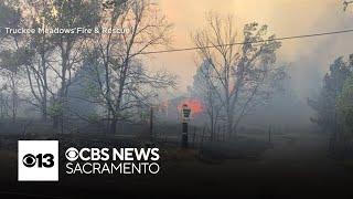 Davis Fire near Reno burns 3,000 acres, 12 buildings destroyed