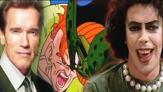 Arnold Schwarzenegger as Android 16 vs Tim Curry as Imperfect Cell (Audio Redesign)