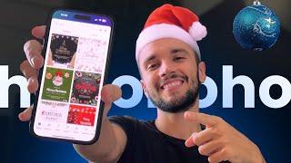 Ready-made Christmas and New Year posts on your cell phone (Free)!