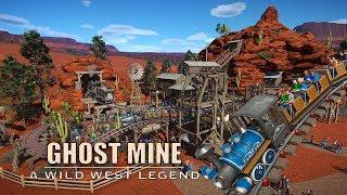 Planet Coaster: Ghost Mine - A Wild West Legend [onride Mine train coaster]