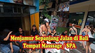 Spa Massage Berteberan Sepanjang Jalan di Bali