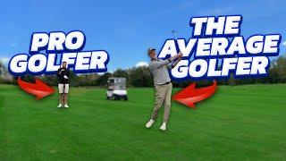 Professional Golfer & 9 Handicap golfer- Average Golfer play PHENOMENAL GOLF