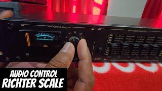 AUDIO CONTROL RICHTER SCALE IN SOUND SYSTEM CULTURE