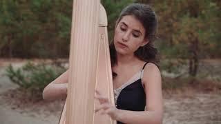 Domenico Scarlatti: Sonata in A major K. 208 - Serafina Jaffé I harp