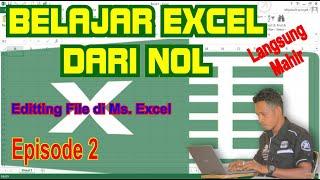 Belajar Excel Untuk Pemula || Episode 2 || Firdus Komputer