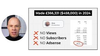 F*ck ADSENSE... He makes $38k/mo selling EBOOKS on youtube