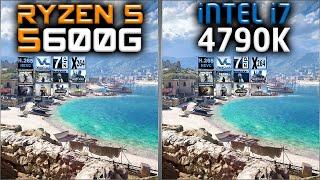 Ryzen 5 5600G vs i7 4790K Benchmarks – 15 Tests 