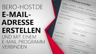 BERO-HOST.DE | E-Mail Adressen erstellen & mit dem E-Mail Programm verbinden