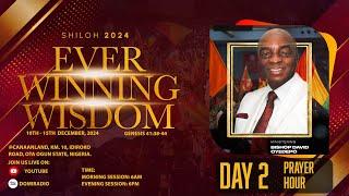 SHILOH 2024: PRAYER HOUR | DAY 2 | EVER WINNING WISDOM | 11, DECEMBER 2024 FAITH TABERNACLE OTA