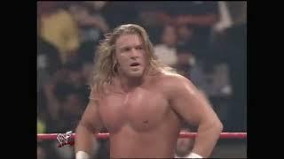 Dropping knowledge & D-Generation X. Triple H VS X-pac. King of the Ring Qualifying match. WWF RAW.