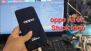 oppo a16k hang on logo done 