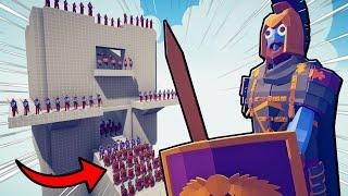 Roman Army SUPER FORTRESS vs All TABS Armies! - Totally accurate battle simulator best mods