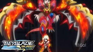 Beyblade Burst Surge Épisode 17 ENGLISH DUB Lain vs Shu ROUND 2