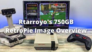 Rtarroyo's 750GB NESPi 4 RetroPie Image for Raspberry Pi 4 Overview - Over 50 gaming systems!