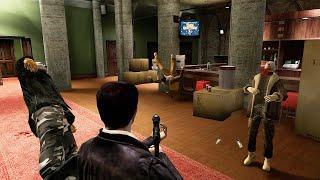Max Payne 2 - Epic Slow Motion Kills & Funny Ragdoll PC Gameplay - 4K Ultra HD