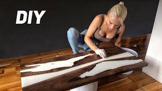How to Make a Epoxy coffee table