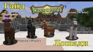 Wynncraft - ГАЙД ПО ПОЛУЧЕНИЮ ЛОШАДЕЙ | Wynncraft по-Русски