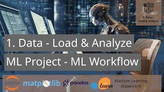 Machine Learning Project - 1. Data - load & analyze | Practical Guide - Notebook, pandas, matplotlib