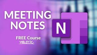 How to Take Meeting Notes in OneNote for Windows 10