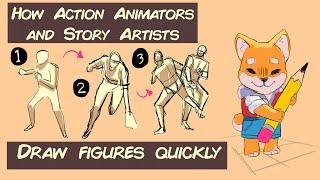 Figure Drawing Exercises for Action Animators and Story Artists
