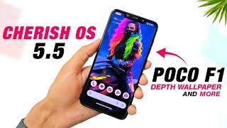 POCO F1 - Cherish OS 5.5 Official - Android 14 QPR2 - Depth Wallpaper & More New Features