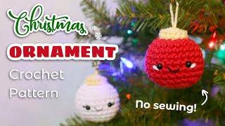 Classic Christmas Ornaments || Beginner Amigurumi Pattern - LEARN TO CROCHET!