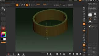 ZBrush creating a jewellery ring base scale master