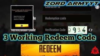 3 Working Redeem Code  | Pubg Lite Redeem