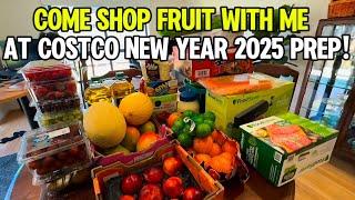 Come Shop For Fruit With Me At Costco | End Of The Year 2024 Shopping | How Much Did It Cost?