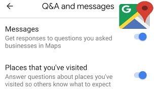 How to stop google maps from asking you questions about places you've visited