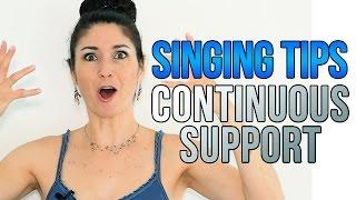 Freya's Singing Tips: Continuous Support