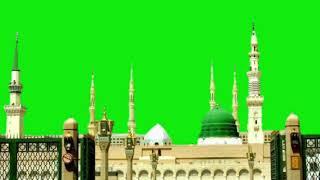 Green screen mosque || Green effect masjid