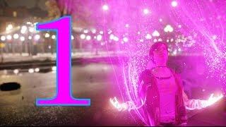 inFAMOUS: First Light Walkthrough Part 1 - No Commentary. All Side Quests