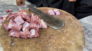 Incredible mutton cutting skill | Best mutton cutting skill | meat cutting skill @ArifMuttonshop