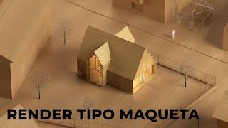 Curso VRAY NEXT - Render tipo maqueta