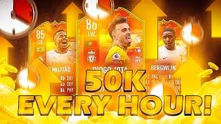 Make 50K Coins an HOUR! (LOW BUDGET) FIFA 22 TRADING