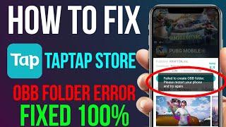 HOW TO FIX BGMI FAILED TO CREATE OBB FOLDER ERROR IN TAP TAP | HOW TO DOWNLOAD BGMI FROM TAP TAP