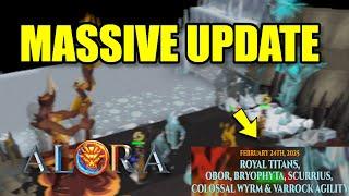 Alora RSPS: *Massive Update Released* Royal Titans, Scurrius, Obor & Much More Released! +BIG G/A