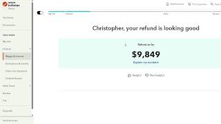 Tax Refund without Employment $9,849 | Turbo Tax #freemoney #money #free #motivation