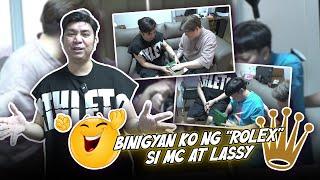 BINIGYAN KO NG "ROLEX" SI MC AT LASSY (SOBRANG SAYA NILA) | CHAD KINIS VLOGS