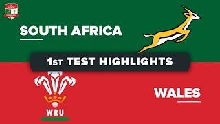July Internationals | South Africa v Wales - First Test Highlights
