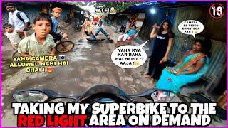 RED LIGHT AREA OF GHATKOPAR  SEX WORKERS SHOCKED  EPIC REACTIONS BY GIRLS / Public reaction #viral