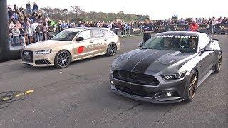 Ford Mustang GT vs Audi RS6 Avant C7