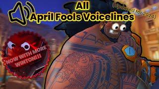 Overwatch 2 ALL April Fools Voicelines *UPDATED FOR 2024*