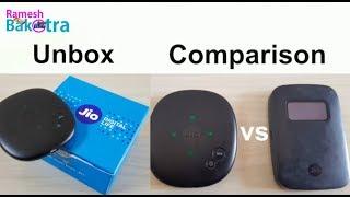 JioFi 4 Device Unboxing and Compare With JioFi 3